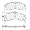 CENTRIC PARTS CERAMIC PAD