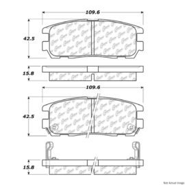 CENTRIC PARTS CERAMIC PAD