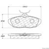 CENTRIC PARTS CERAMIC PAD