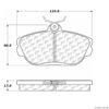 CENTRIC PARTS CERAMIC PAD