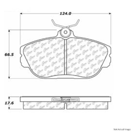 CENTRIC PARTS CERAMIC PAD