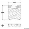 CENTRIC PARTS CERAMIC PAD