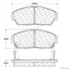 CENTRIC PARTS CERAMIC PAD