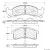 CENTRIC PARTS CERAMIC PAD