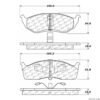 CENTRIC PARTS CERAMIC PAD