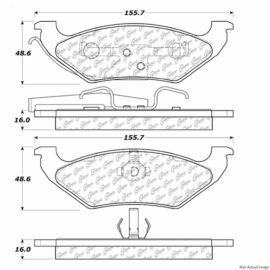 CENTRIC PARTS CERAMIC PAD