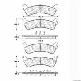 CENTRIC PARTS CERAMIC PAD