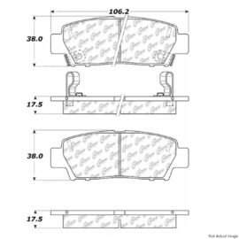 CENTRIC PARTS CERAMIC PAD