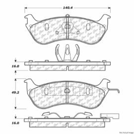 CENTRIC PARTS CERAMIC PAD