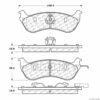 CENTRIC PARTS CERAMIC PAD