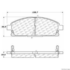 CENTRIC PARTS CERAMIC PAD
