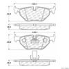 CENTRIC PARTS CERAMIC PAD