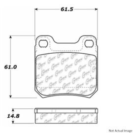 CENTRIC PARTS CERAMIC PAD
