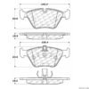 CENTRIC PARTS CERAMIC PAD