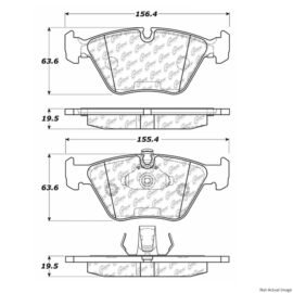 CENTRIC PARTS CERAMIC PAD