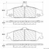 CENTRIC PARTS CERAMIC PAD