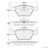 CENTRIC PARTS CERAMIC PAD