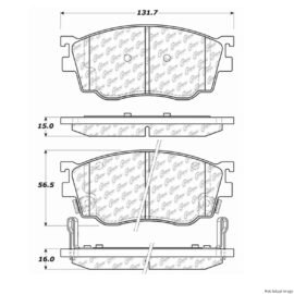 CENTRIC PARTS CERAMIC PAD