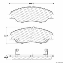 CENTRIC PARTS CERAMIC PAD