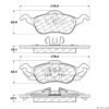 CENTRIC PARTS CERAMIC PAD
