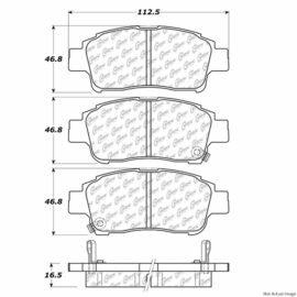 CENTRIC PARTS CERAMIC PAD