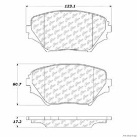 CENTRIC PARTS CERAMIC PAD
