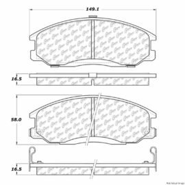 CENTRIC PARTS CERAMIC PAD