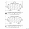 CENTRIC PARTS CERAMIC PAD