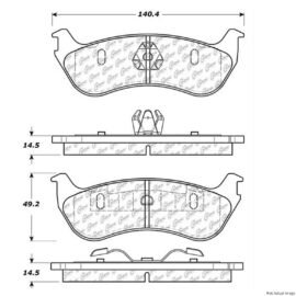 CENTRIC PARTS CERAMIC PAD