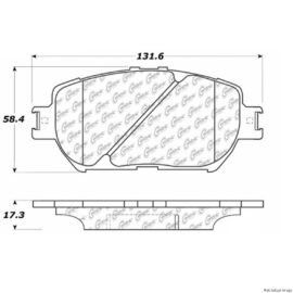 CENTRIC PARTS CERAMIC PAD