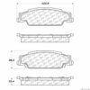 CENTRIC PARTS CERAMIC PAD