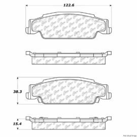 CENTRIC PARTS CERAMIC PAD
