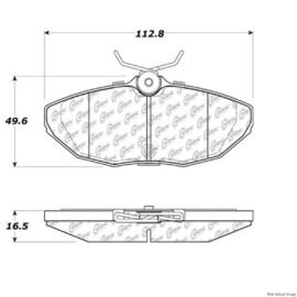 CENTRIC PARTS CERAMIC PAD