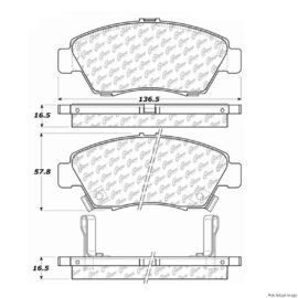 CENTRIC PARTS CERAMIC PAD