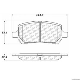CENTRIC PARTS CERAMIC PAD