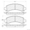 CENTRIC PARTS CERAMIC PAD