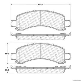 CENTRIC PARTS CERAMIC PAD
