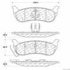 CENTRIC PARTS CERAMIC PAD