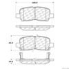 CENTRIC PARTS CERAMIC PAD