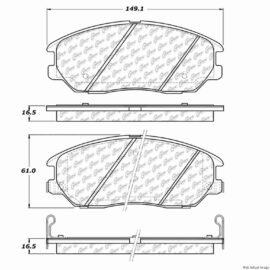 CENTRIC PARTS CERAMIC PAD