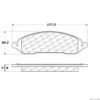 CENTRIC PARTS CERAMIC PAD