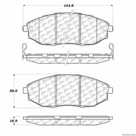 CENTRIC PARTS CERAMIC PAD