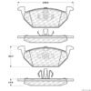CENTRIC PARTS CERAMIC PAD