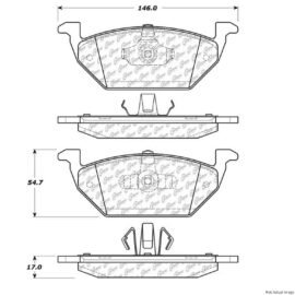 CENTRIC PARTS CERAMIC PAD