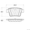 CENTRIC PARTS CERAMIC PAD