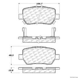 CENTRIC PARTS CERAMIC PAD