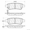 CENTRIC PARTS CERAMIC PAD