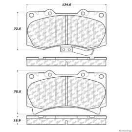 CENTRIC PARTS CERAMIC PAD