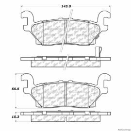 CENTRIC PARTS CERAMIC PAD