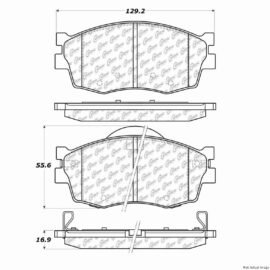 CENTRIC PARTS CERAMIC PAD